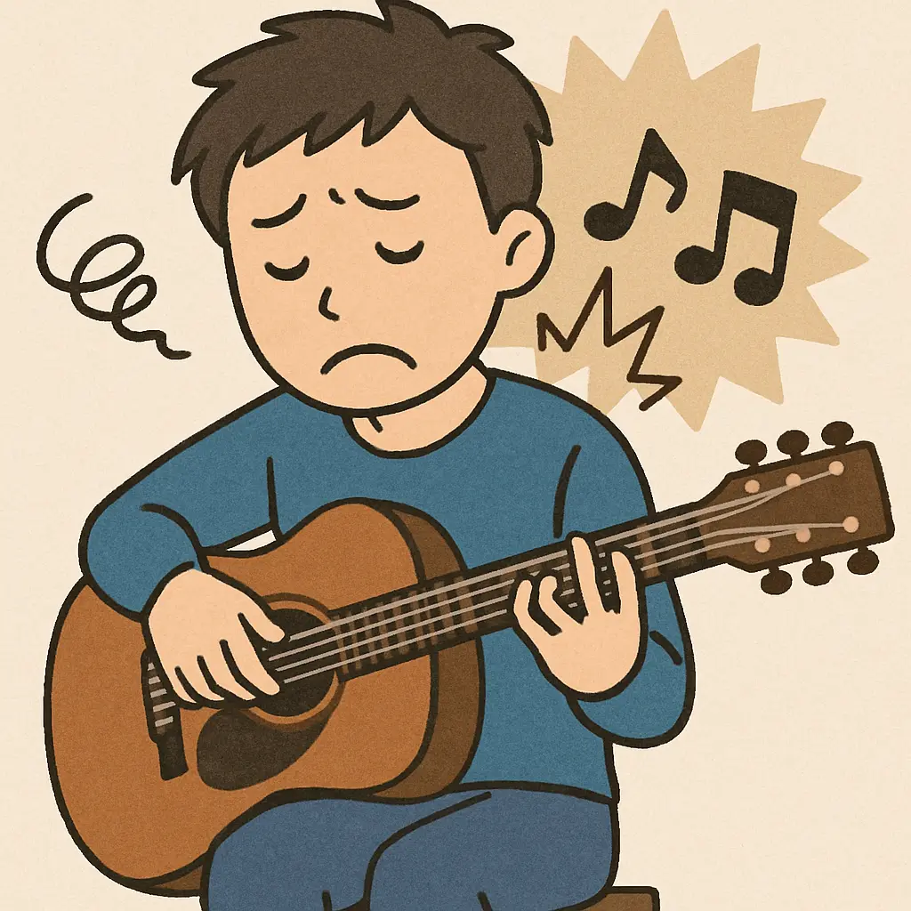 Guitar Struggles ギター初心者の「挫折ポイント」